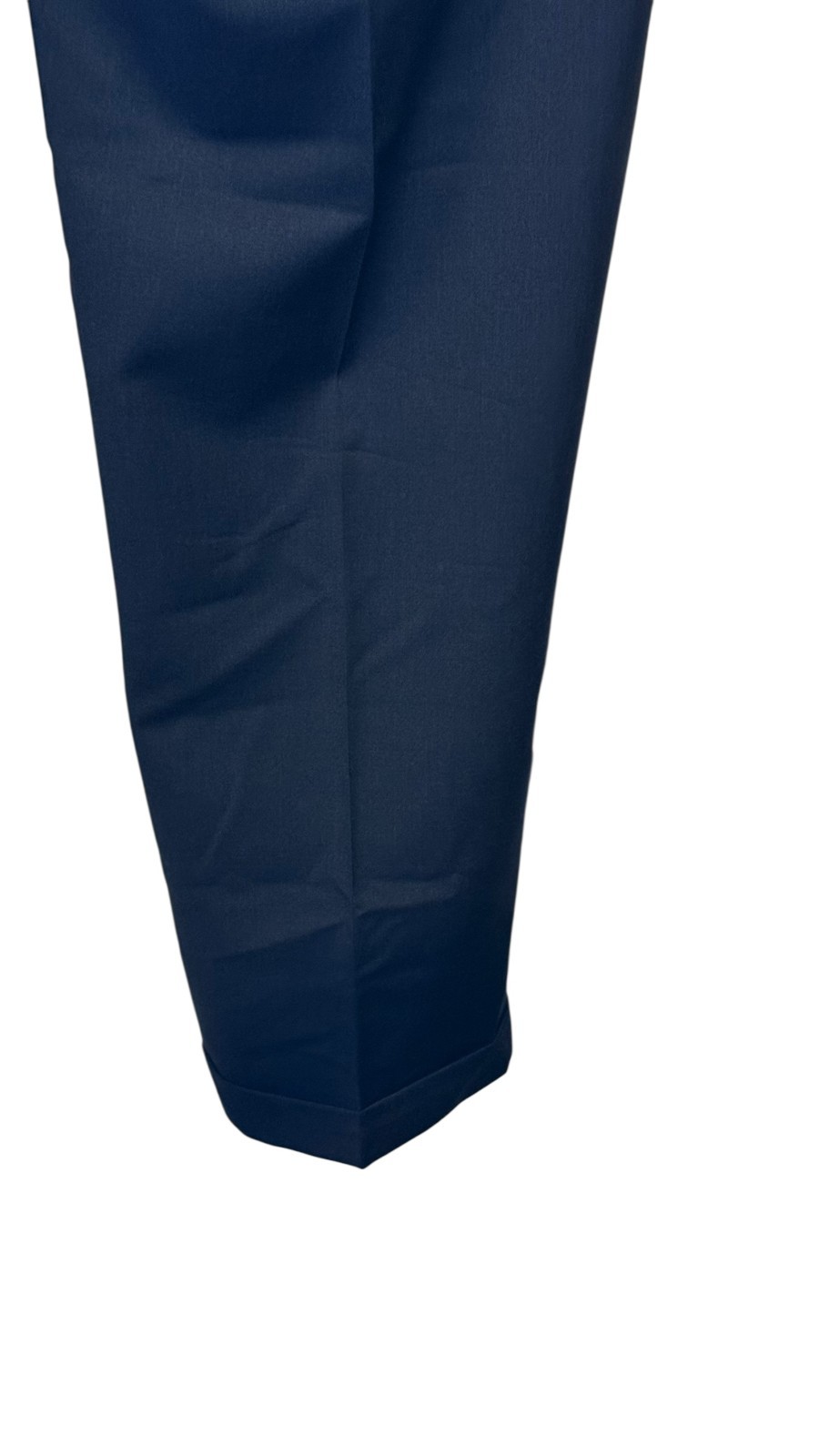 Hugo Boss Men's Dress Pants Lined Wool Blend Cuffed High-Rise Charcoal Grey 36 thumbnail 3