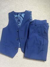 Navy Blue Tu Waistcoat and Trousers Set Age 5