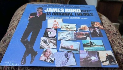 James Bond 007 13 Original Themes Vintage Record Album Sealed NOS