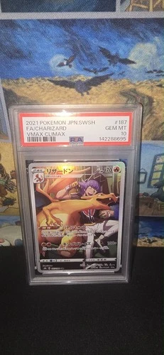 PSA 10 Charizard 187/184 S8b: Vmax Climax Holo (Japanese)