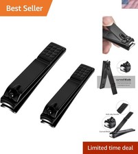 Nail Clippers Set, Sharp Stainless Steel Fingernail Clipper  Toenail Clipper...