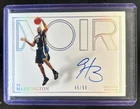 2020-21 Panini Noir Al Harrington Shadow Signatures Auto Autograph #/99 Pacers