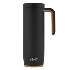 Magnet 18oz Vacuum Insulated Stainless Steel Travel Mug with Side Handle and ...