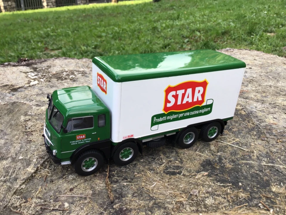 Camion D'Epoca Fiat 690 Die cast 1/43 Modellino Truck STAR ALIMENTARI 1966 - Immagine 2 di 4