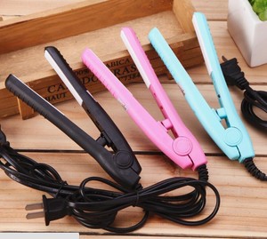 Professional Mini Travel Hair Straightener Flat Iron Perm Splint