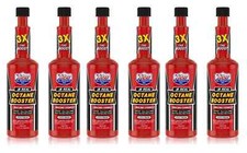 Lucas Octane Booster Fuel Additive 10930 Stops Pinging 5.25oz 6 Bottles