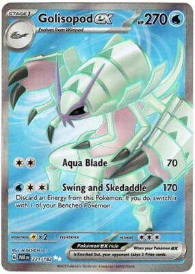 golisopod ex pokemon card value Golisopod ex PARen 050/182 – PokeChalet main image 0