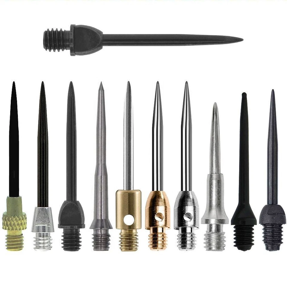 PROFIDART Steel Dart Spitzen Conversion 2BA BSF 1/4" Soft Adapter Conversion Points Metall