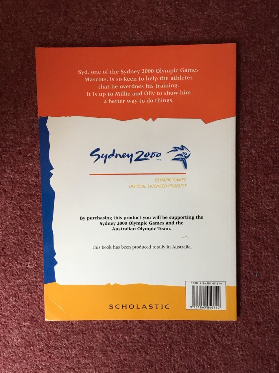 2000 Sydney Olympics Syd Millie And Olly Books Extremely Rare 