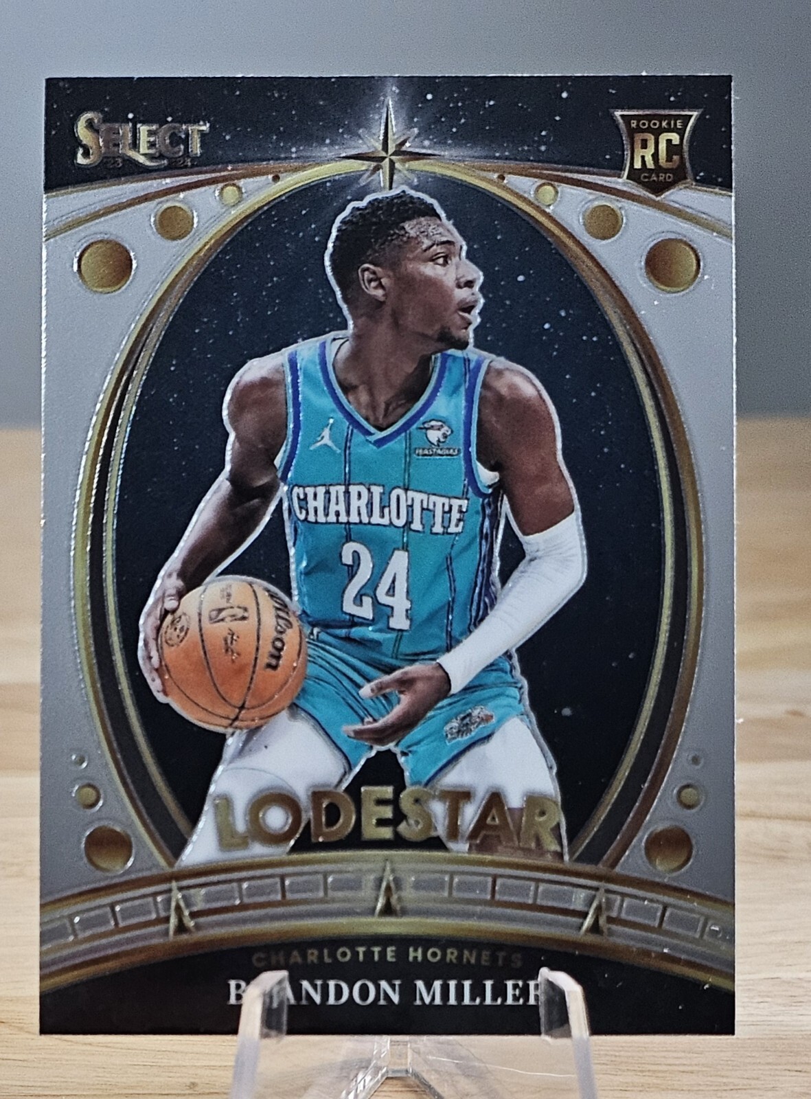 Brandon Miller 2023-24 Panini Select Lodestars #3 Rookie RC