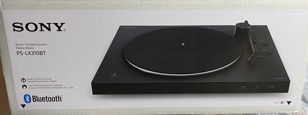 Platine vinyle Sony - PS-LX310BT - noir - [ Vendu en l'é…