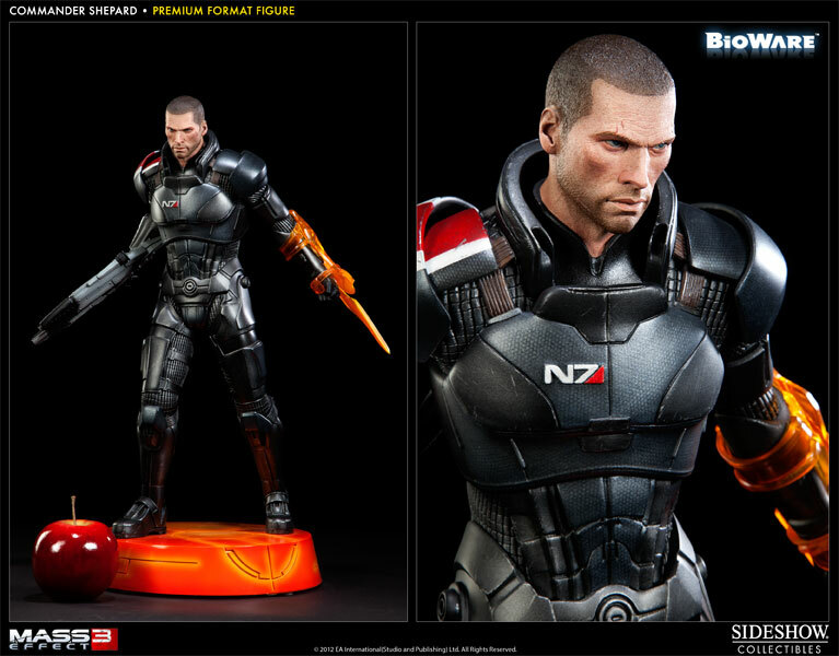 commander shepard figure