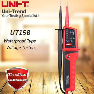 Spannungs Spannungsangabe über LED und Durchgangsprüfer UNI-T UT15B 