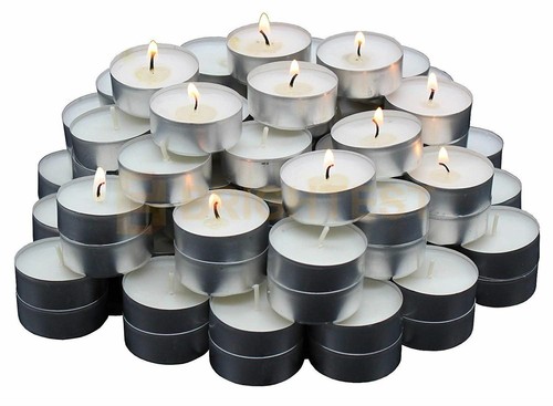 100pk Scented Tealights Tea Light Candles Bulk 4 Hours Burn Home Scent Wedding - Picture 5 of 13