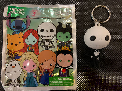 Disney Series Mystery Figural Keychain JACK SKELLINGTON w/Original Pack 