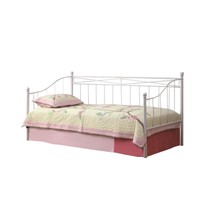 Coaster Casual Metal Frame Daybed In White-roll-out Trundle on sale Coaster Casual Metal Frame Daybed In White-roll-out Trundle on sale