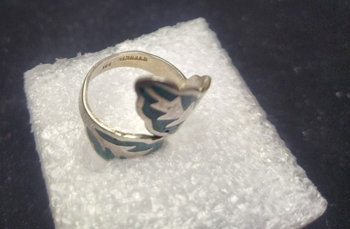 VINTAGE STERLING SILVER RING .925 ESTATE FIND 4.7 GRAMS - Picture 2 of 2