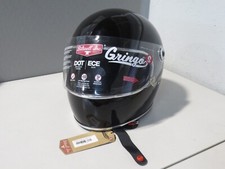 NUEVO Casco de seguridad facial completo negro brillante Biltwell Gringo S talla XL 0101-7635