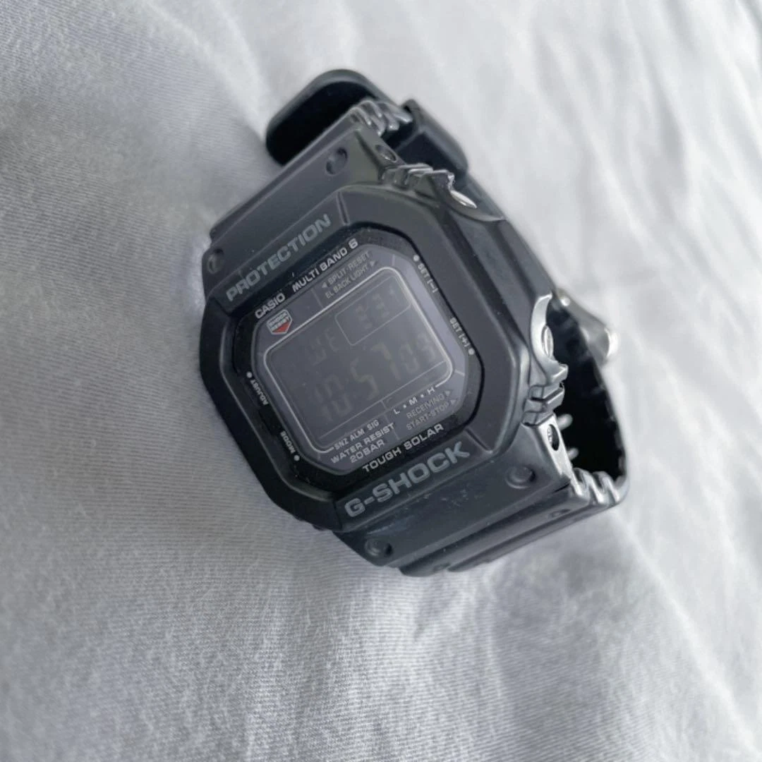 CASIO G-SHOCK GW-M5610BC-1JF Tough Solar Digital Mens Watch Used 2n06117