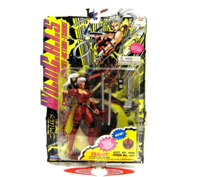 WILDC.A.T.S Action Figure Wildcats Zealot PLAYMATES MOC MSIB