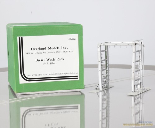 Estante de lavado diésel Overland Models Inc. HO plateado, nuevo, 3502,2, latón | Zustand: New