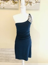 Sparkle Evening off Shoulder Dress, Size S