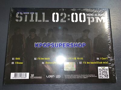 2PM Mini Album Still 2:00 PM CD Photobook New Sealed Rare OOP 2