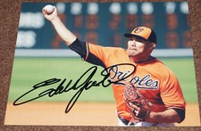 BALTIMORE ORIOLES EDDIE GAMBOA SIGNED 8X10 PHOTO