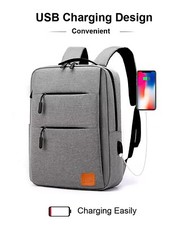 Multifunction Laptop Backpack With USB Charging Port - Waterproof, Convenient