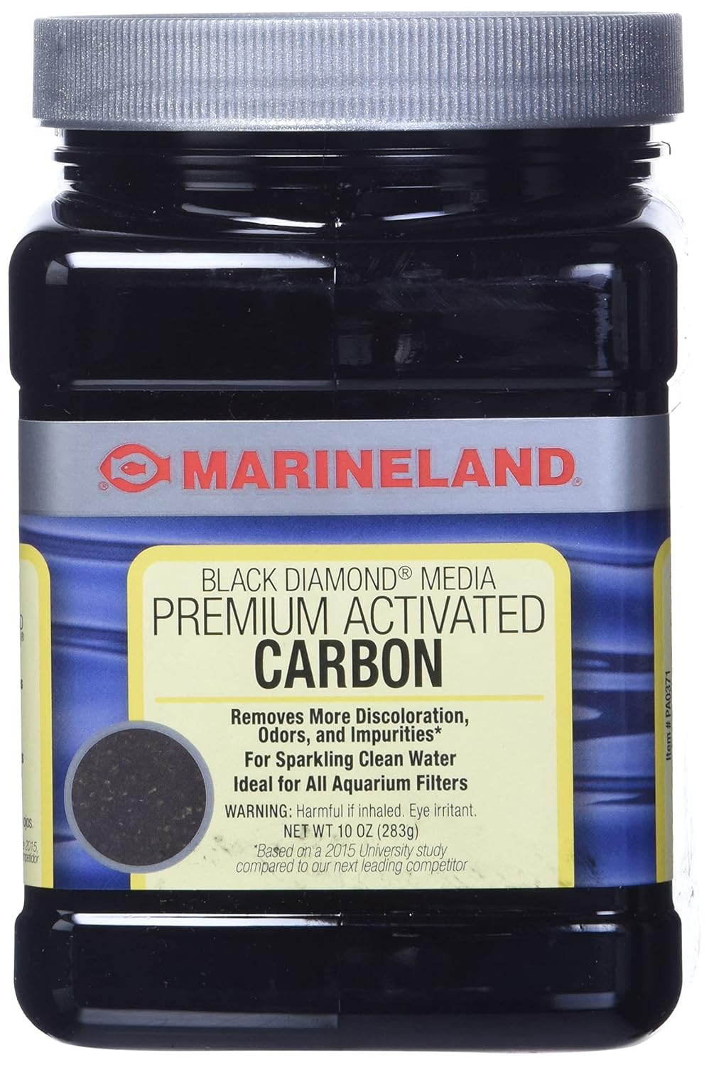 Marineland Black Diamond Activated Carbon, 10 Oz, Filter Media for Aquariums