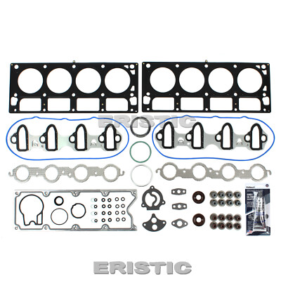 Fits 02-03 Chevrolet GMC Isuzu 4.8 5.3L OHV MLS Cylinder Head Gasket Set VORTEC