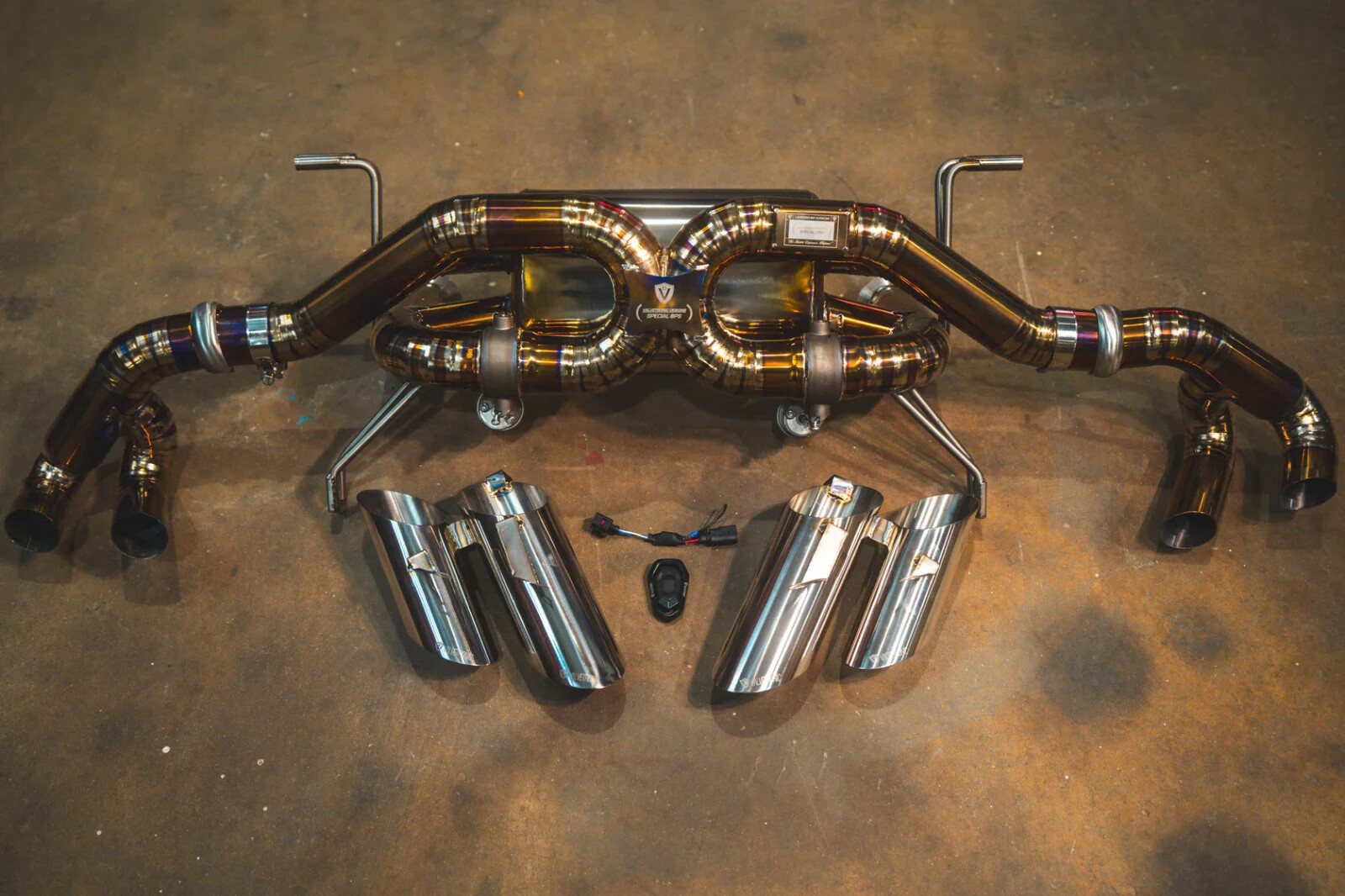 Valvetronic Designs TiTANIUM Sport Exhaust fit Lamborghini Huracan LP-580 LP-610
