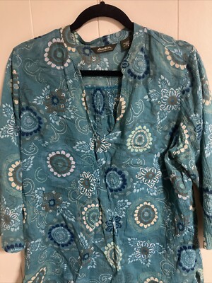 Eddy Bauer 100 % Cotton Tunic