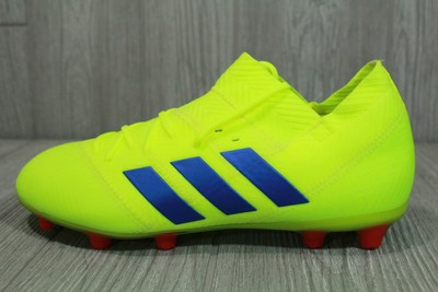 New Adidas Nemeziz 18.1 FG Neon Green Soccer Cleats Mens 5.5 Womens 7 CM8502 | eBay