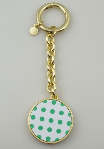 Michael Kors MK Logo Polka Dot Key Fob~Key Chain~Hang Tag~ - 第 6/6 張圖片