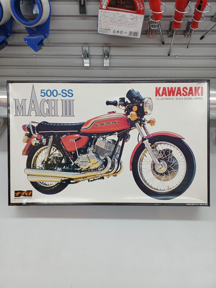 未組立 NAGANO 1/8 KAWASAKI 500-SS MACH Ⅲ 旧車 Nagano 1/8 Kawasaki 500-Ss Mach Iii Car Truck | eBay