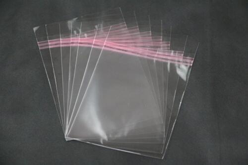 600 Schutzhüllen aus Folie mit Verschluss adhäsiv für DVD-Hüllen 14 mm - Bild 3 von 6