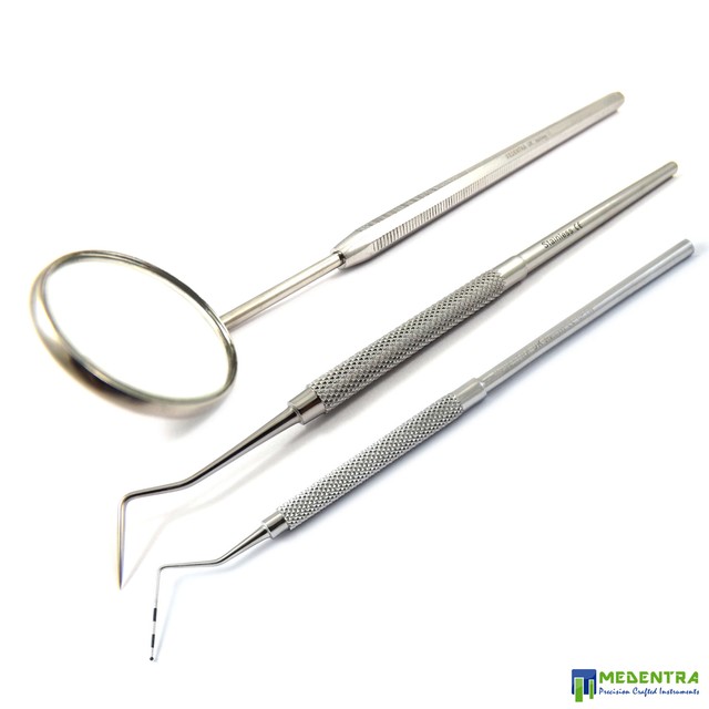 Basic Exam Kit ScalerExplorer Dental Student +CPITN ProbesPerio