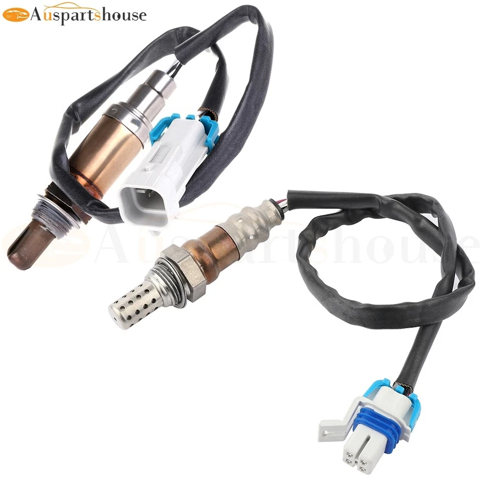 Sensor de oxígeno O2 02 2 piezas para Cadillac Seville 2001-2003 4,6 L aguas arriba + aguas abajo Foto 2 de 4