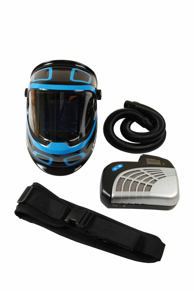 Laser 7927 Auto Darkening Welding Helmet with Respirator