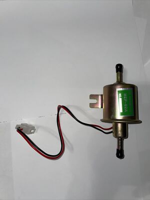 Universal Electric Fuel Pump HEP-02A 4-7PSI 12V Inline Low Pressure Gas Diesel