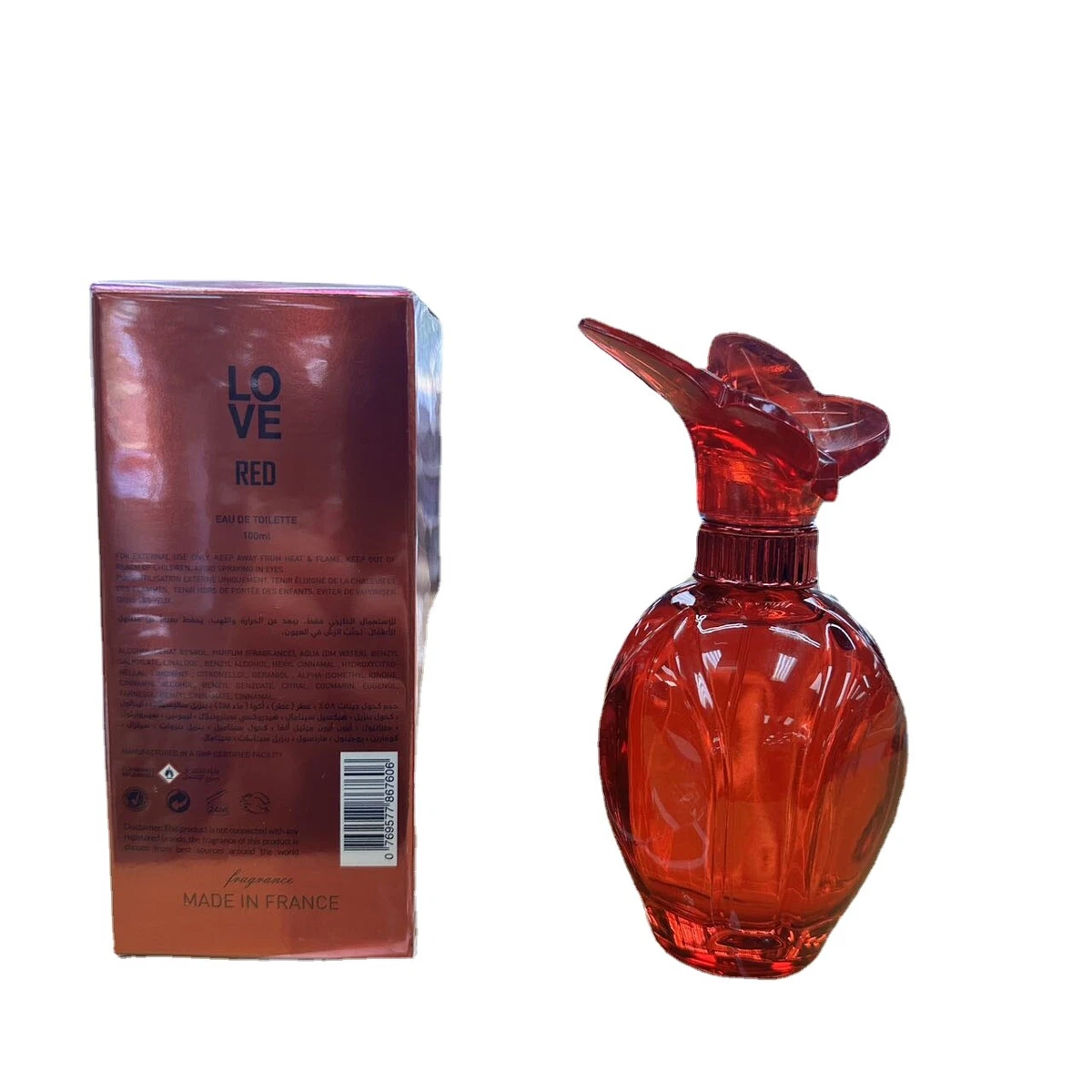 Puma red top woman 100ml