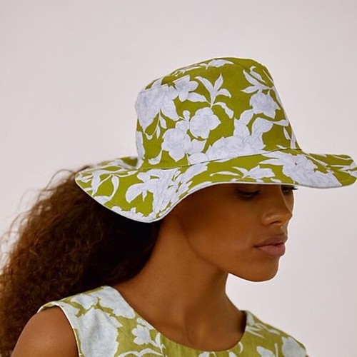 Anthropologie Leyla Floral Print Bucket 
