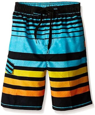 Kanu Surf Echo Boys Swim Trunks with UPF 50+ Sun Protection-Quick Dry Boys Swims