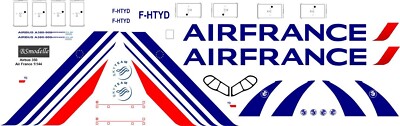 BSmodelle Airbus A350 Air France decal 1144