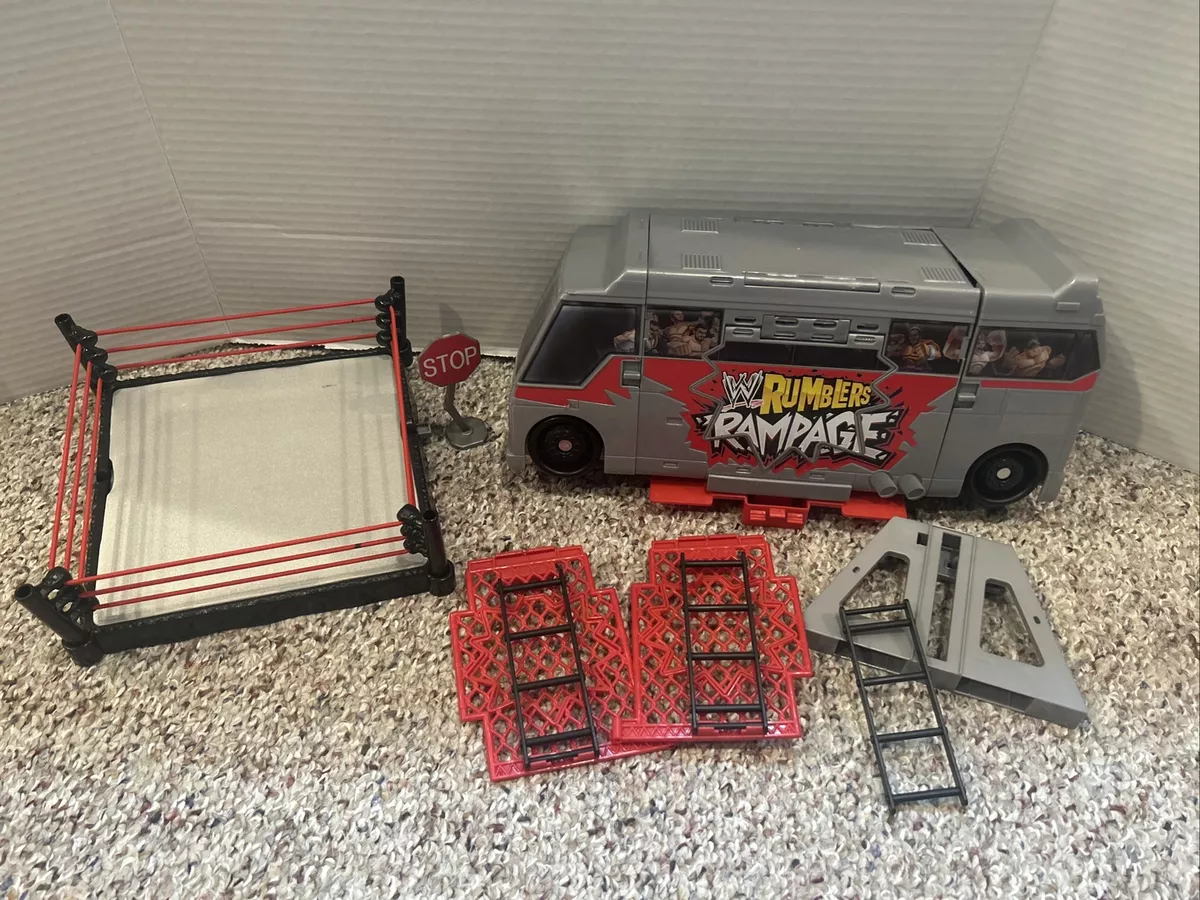 Wwe rumblers rampage bus 2025