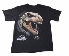 Jurassic World T-Rex Logo Adults/Kids T-Shirt Size XL