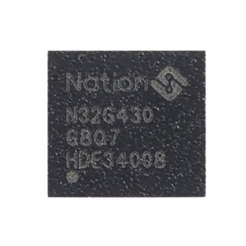 Microcontrolador microprocesador MCU N32G430G8Q7 QFN-28 ARM Cortex-M4 32 bits - Imagen 3 de 4
