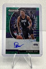 2020 Prizm Draft Picks Desmond Bane Prospect Auto TCU #PA-DB Green Choice  6/8