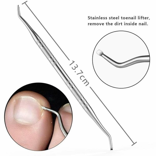 Professional 9 PCs Ingrown Toenail Tool Kit Toe Nail Clipper Set for Ingrown New - Picture 4 of 6